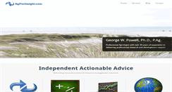 Desktop Screenshot of agforinsight.com